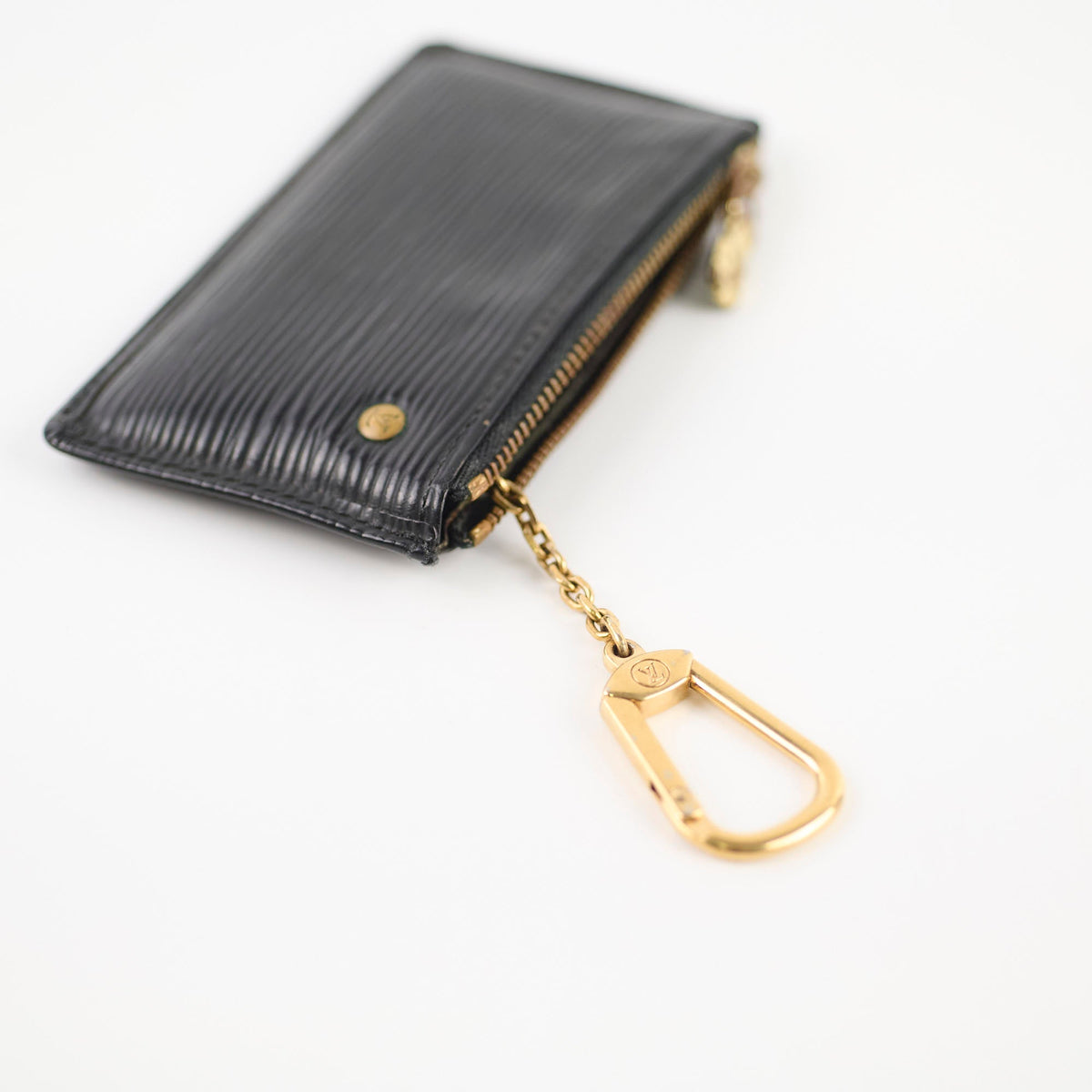 Louis Vuitton Epi Key Cles Black - photo 9