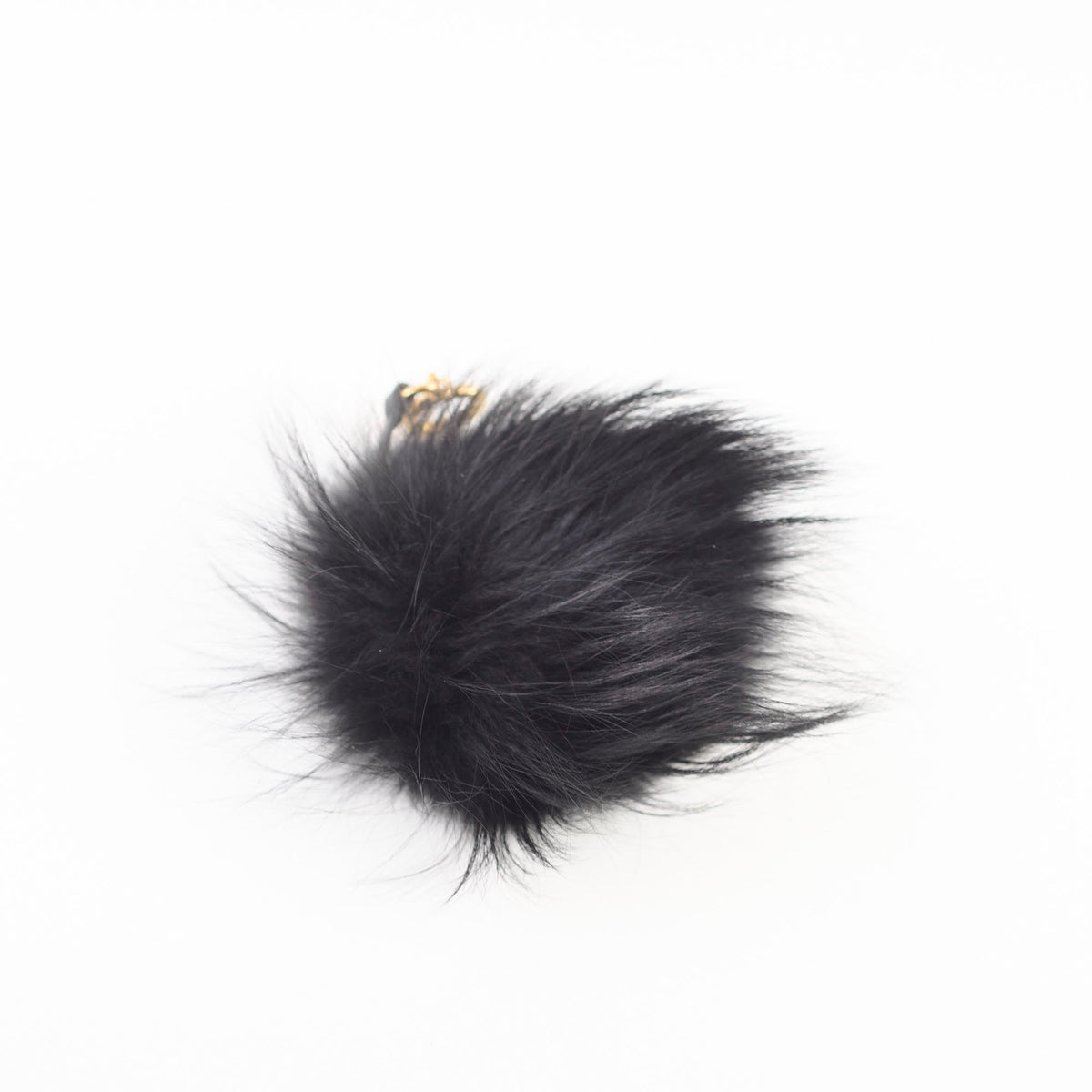 Fendi Bug Charm Black Fur - photo 3