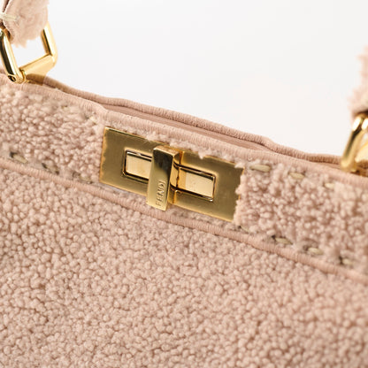 Fendi Curly Shearling Medium Peekaboo I SEE YOU Rosa Plaster - photo 11