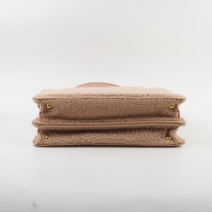 Fendi Curly Shearling Medium Peekaboo I SEE YOU Rosa Plaster - photo 4
