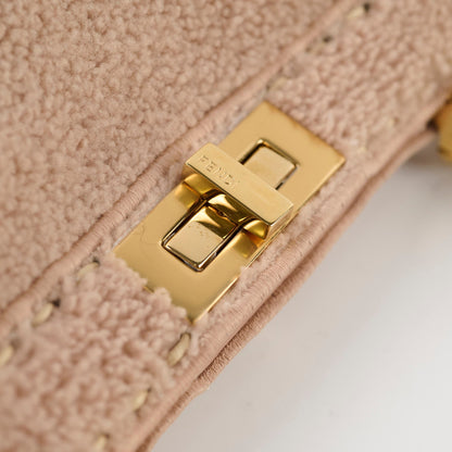 Fendi Curly Shearling Medium Peekaboo I SEE YOU Rosa Plaster - photo 15