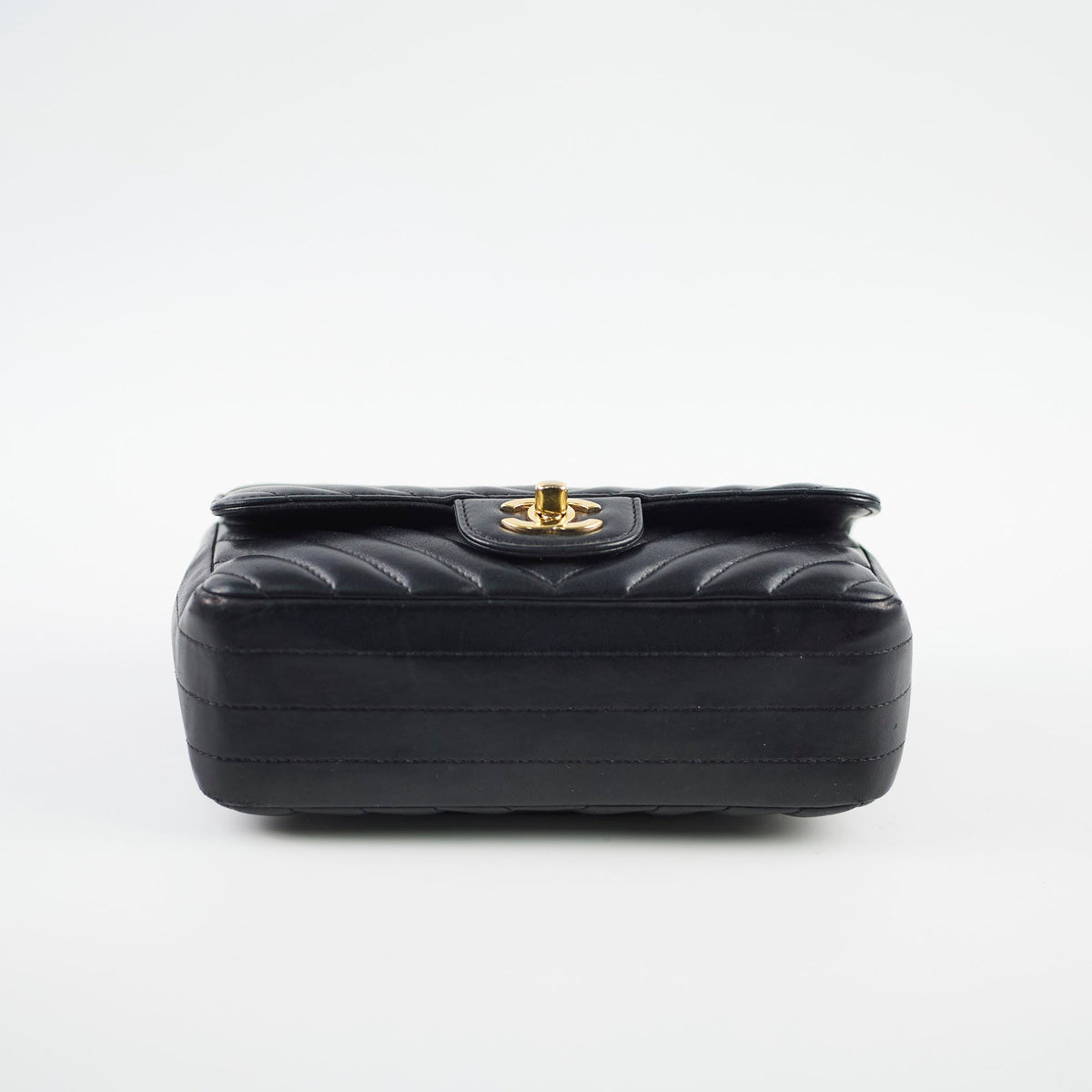 Chanel Rectangular Mini Black Chevron - photo 4