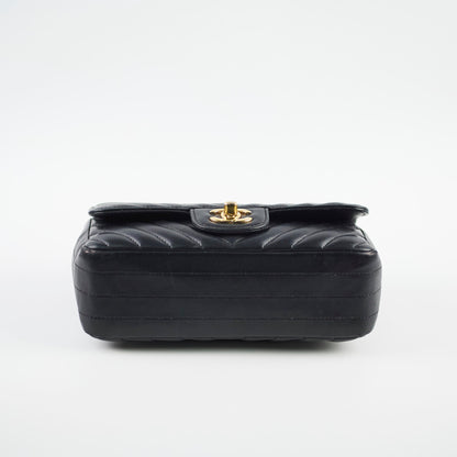 Chanel Rectangular Mini Black Chevron - photo 4