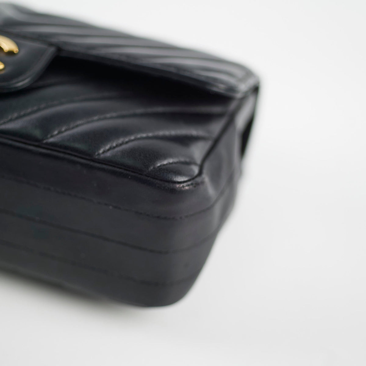 Chanel Rectangular Mini Black Chevron - photo 11