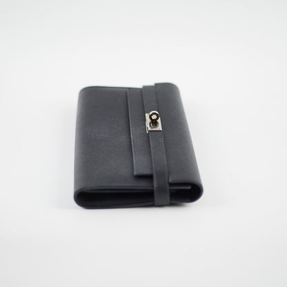 Hermes Kelly Classic Wallet Epsom Black - Stamp A - photo 3