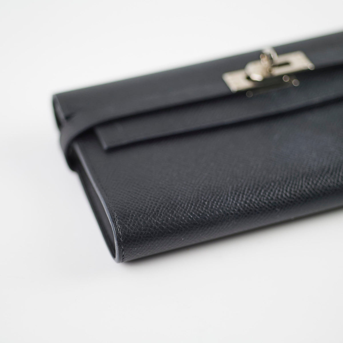Hermes Kelly Classic Wallet Epsom Black - Stamp A - photo 13