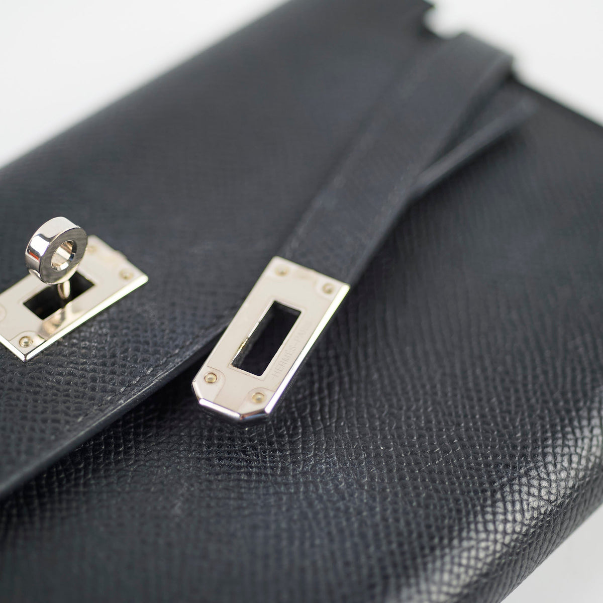 Hermes Kelly Classic Wallet Epsom Black - Stamp A - photo 9