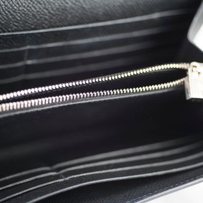 Hermes Kelly Classic Wallet Epsom Black - Stamp A - photo 7