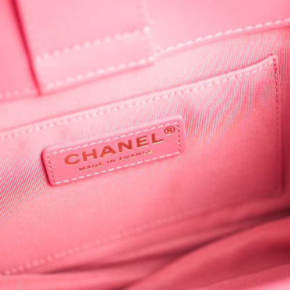 Chanel Coco Mark Quilted Shoulder Bag Pink Series 30 - photo 6