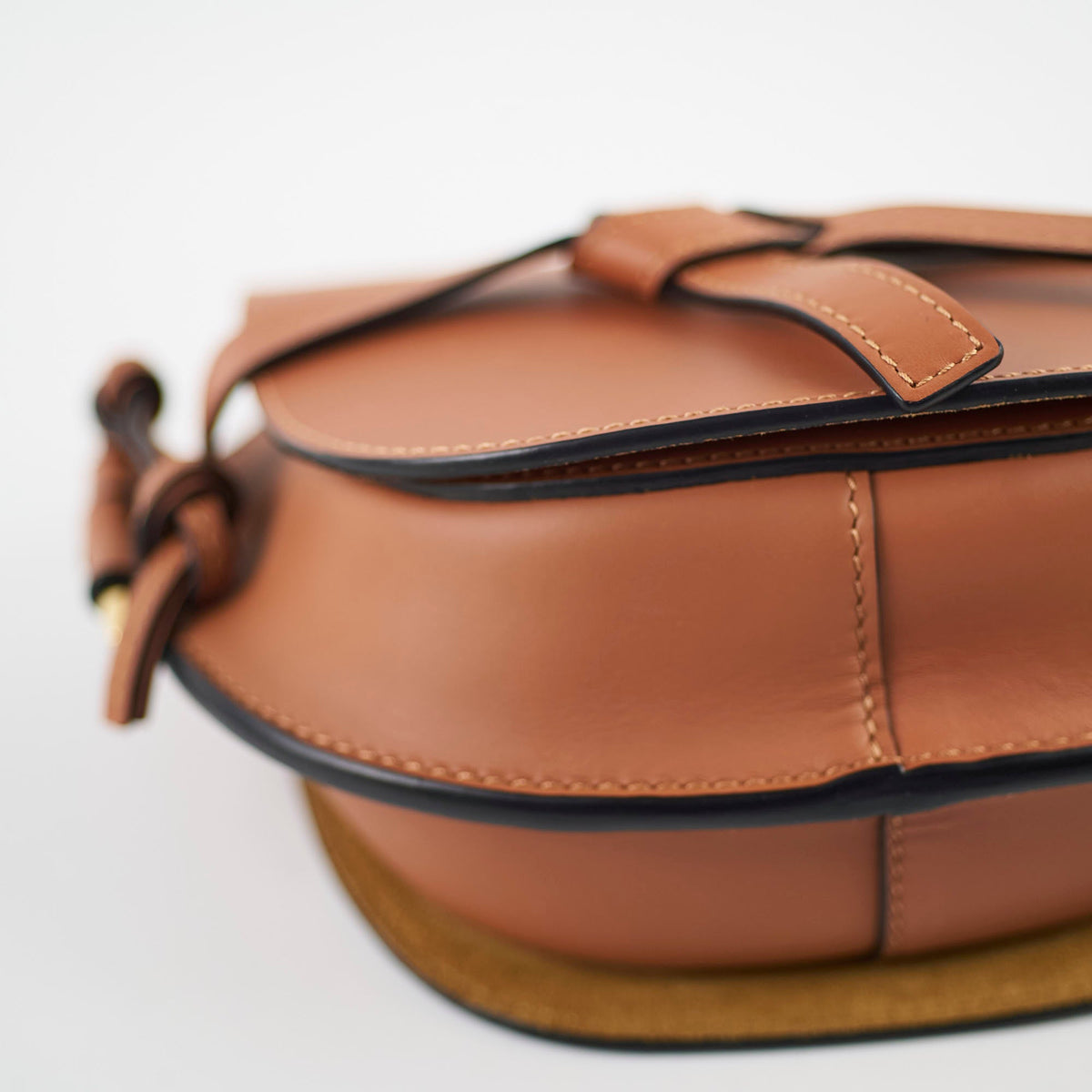 Loewe Mini Gate Bag Tan with Jacquard Strap - photo 8