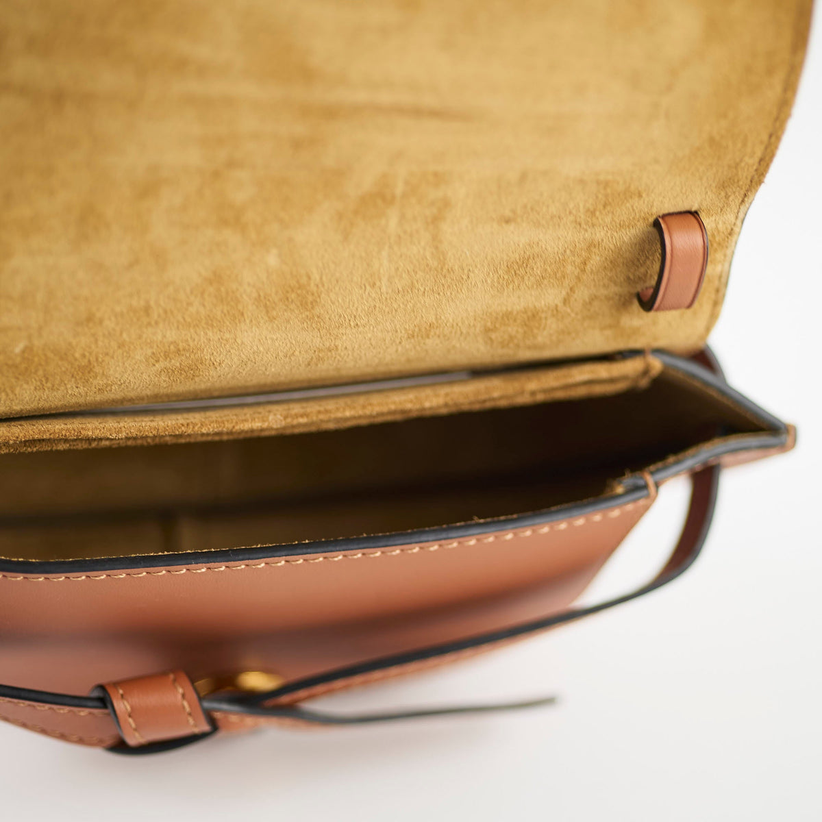 Loewe Mini Gate Bag Tan with Jacquard Strap - photo 7