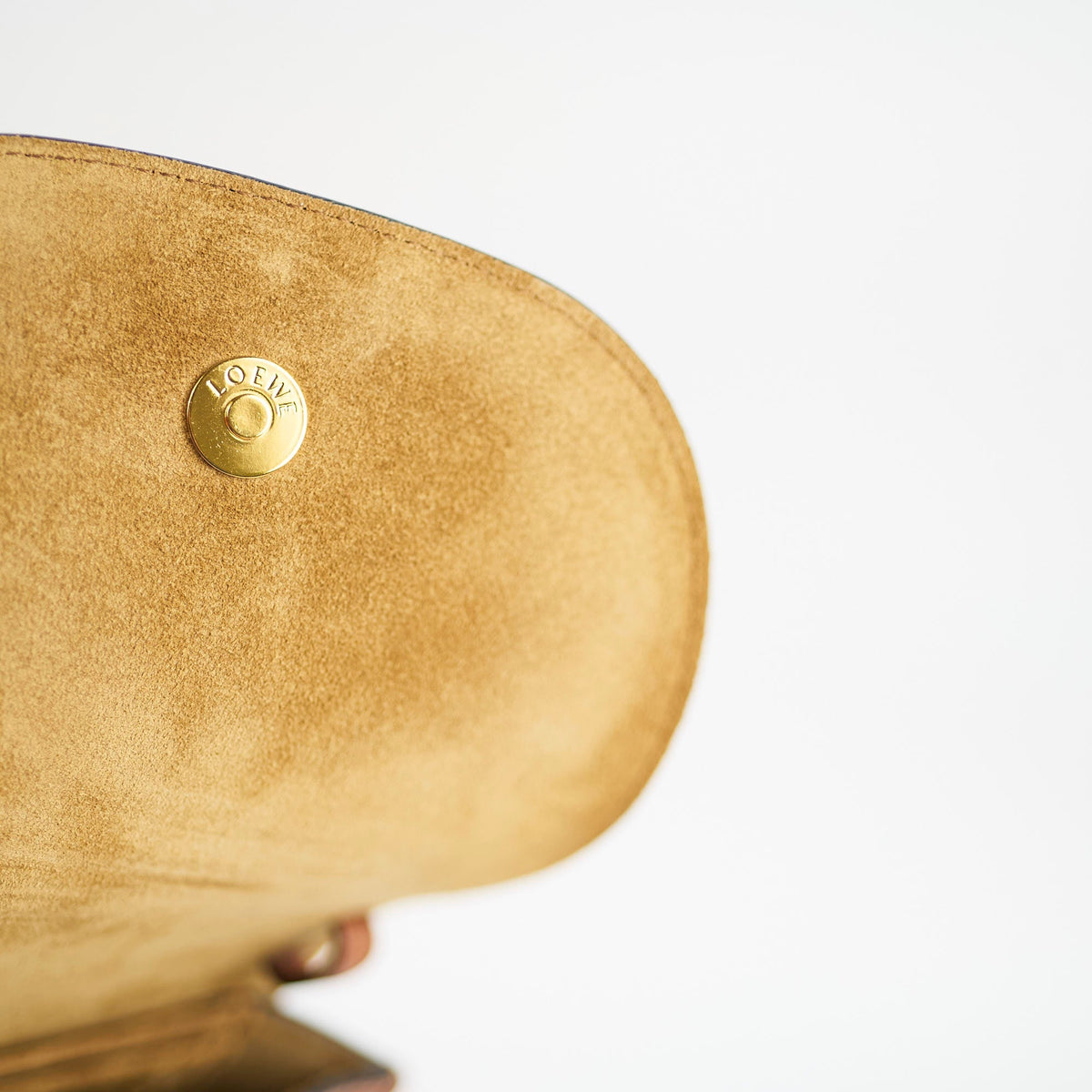 Loewe Mini Gate Bag Tan with Jacquard Strap - photo 5