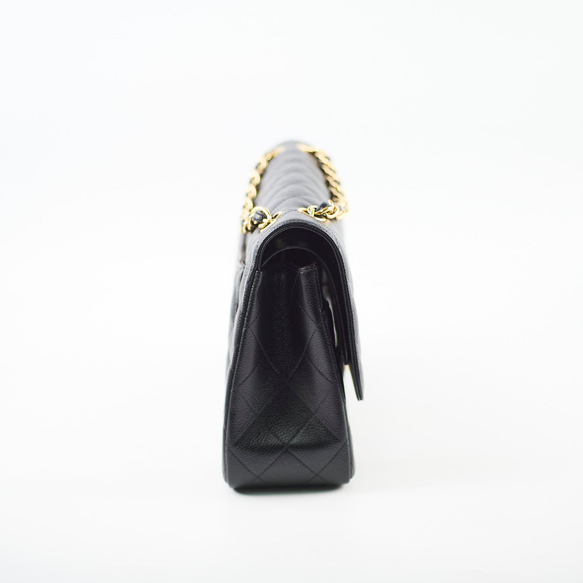 Chanel Caviar Jumbo Double Flap Black Series 24 - photo 4