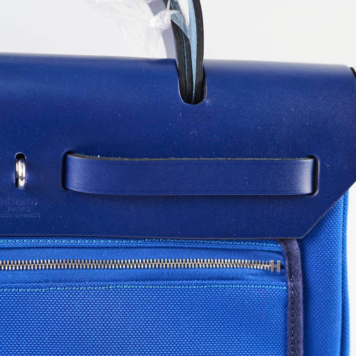 Hermes Herbag 31 Bleu Billard/ Bleu Saphir 2022 - photo 9