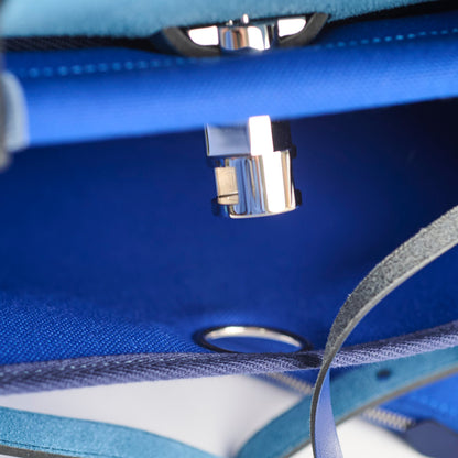 Hermes Herbag 31 Bleu Billard/ Bleu Saphir 2022 - photo 5