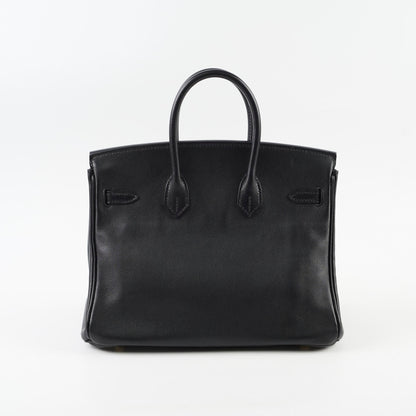 Hermes Birkin 25 Noir GHW T Stamp - photo 2