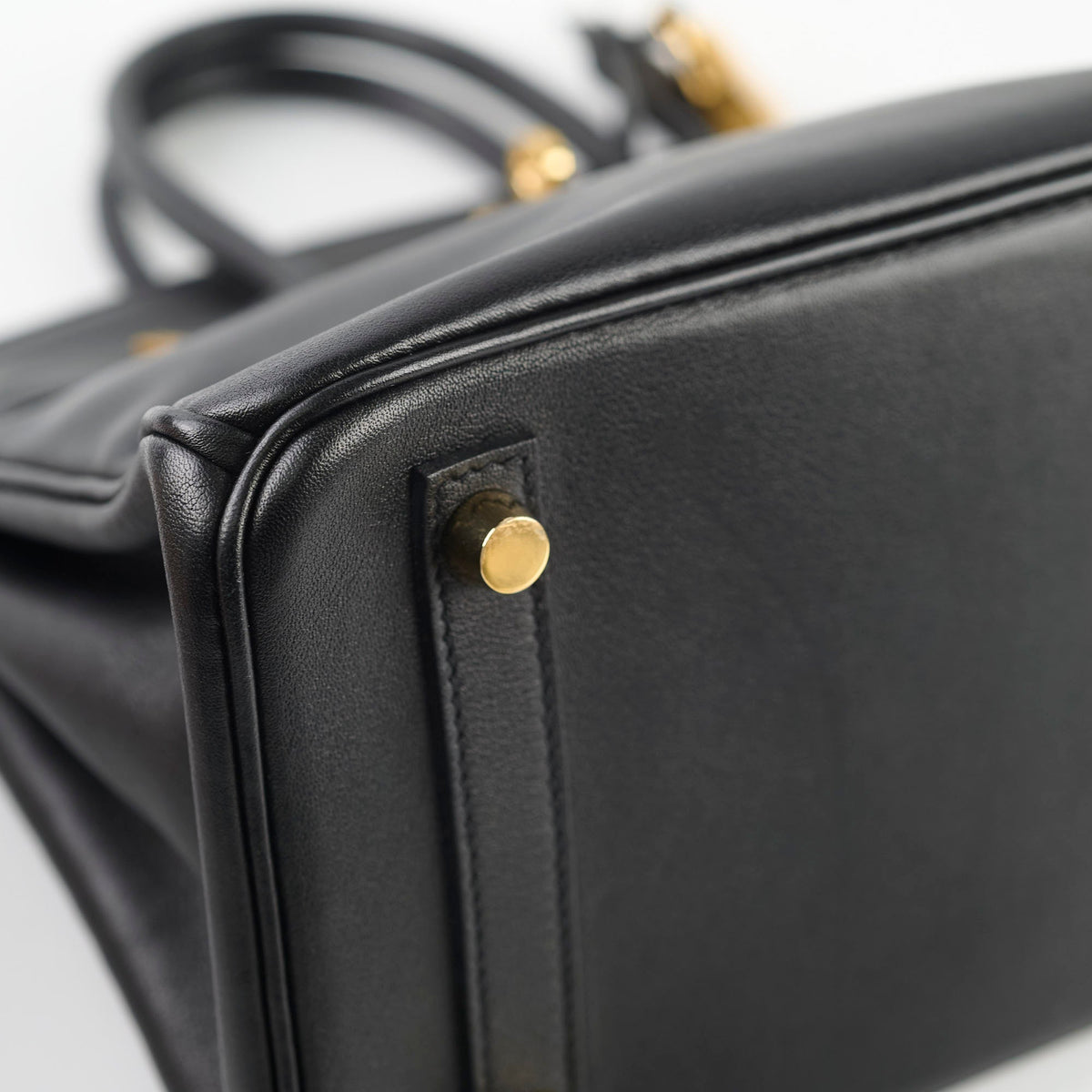 Hermes Birkin 25 Noir GHW T Stamp - photo 10