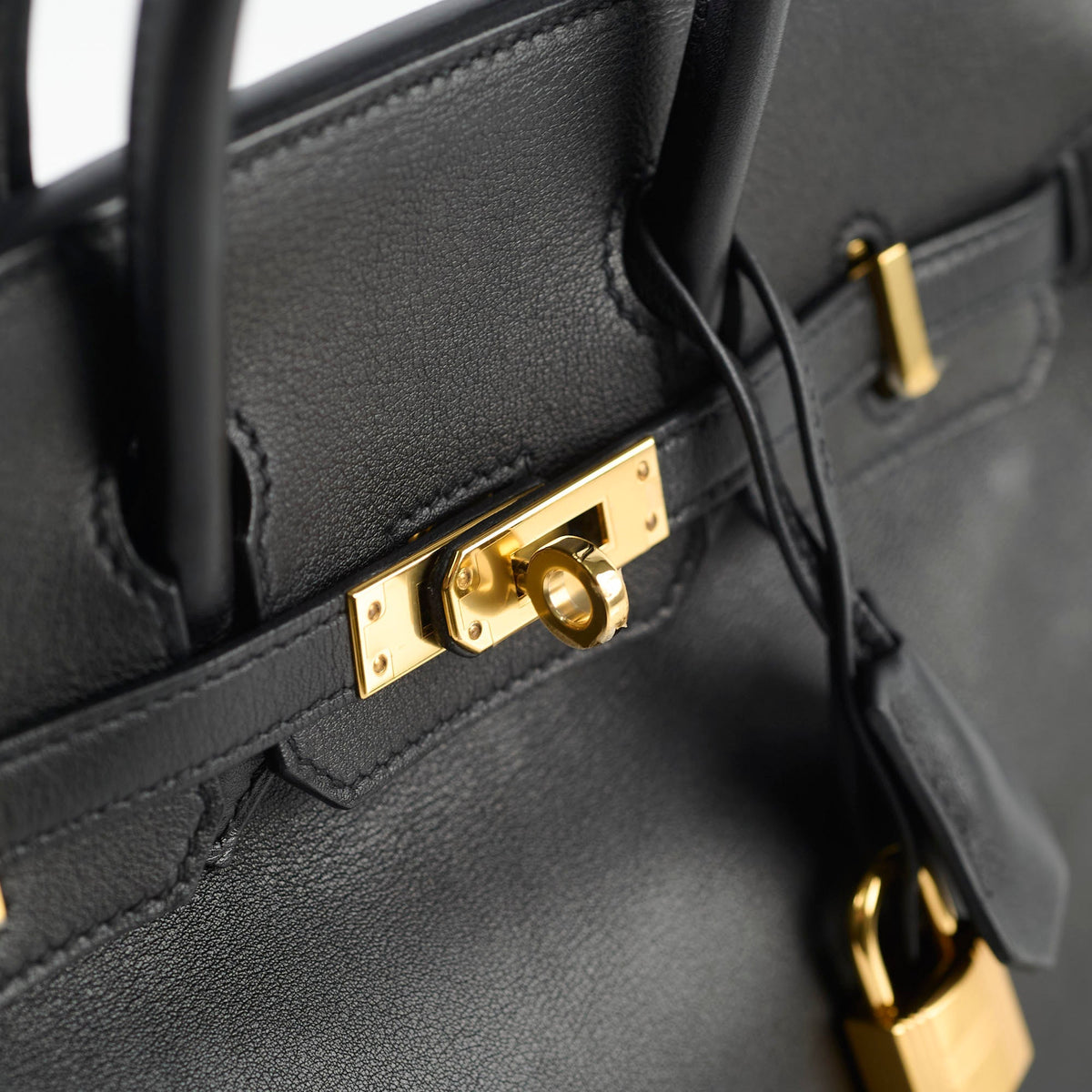 Hermes Birkin 25 Noir GHW T Stamp - photo 9