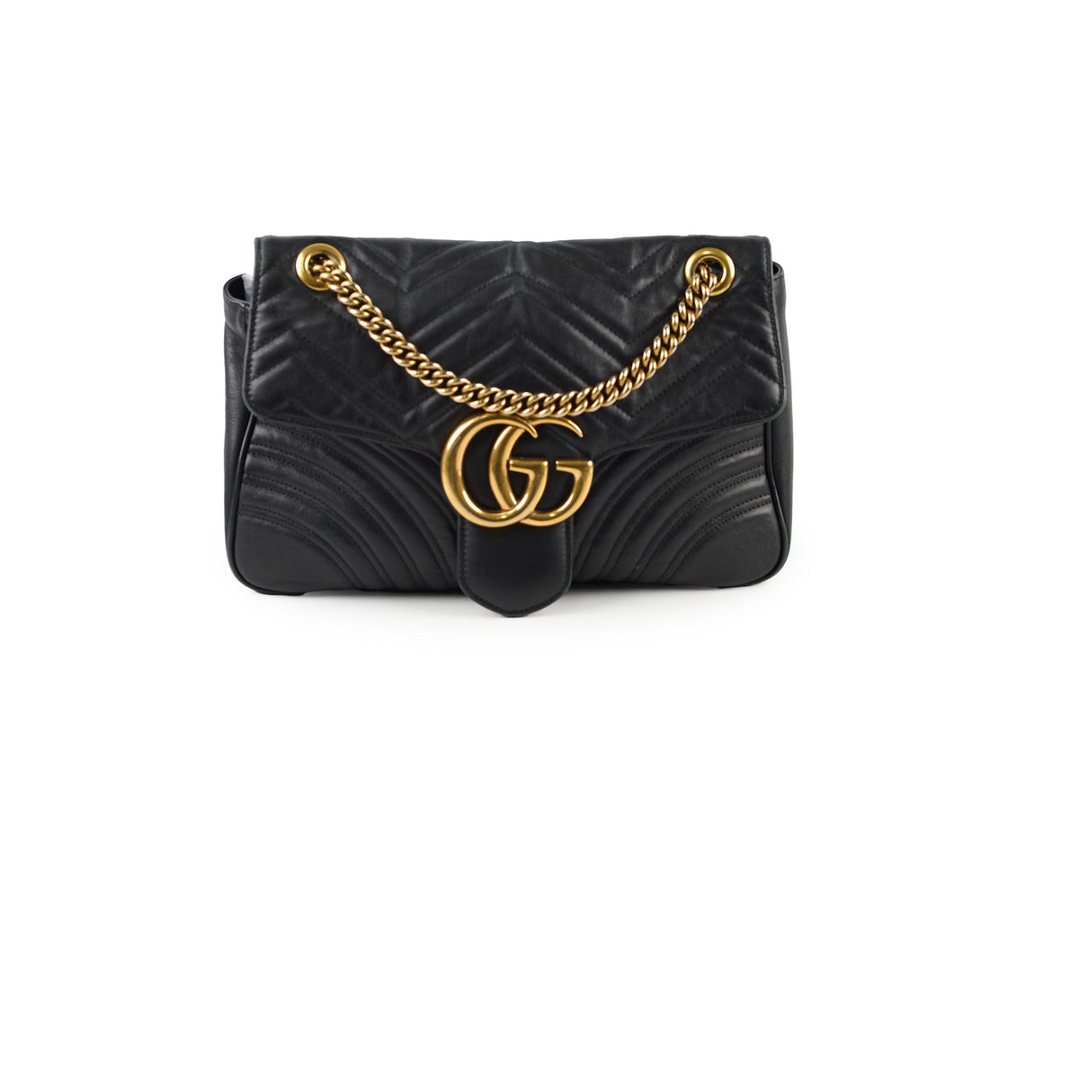 Gucci Marmont Shoulder Bag Large Black - photo 1