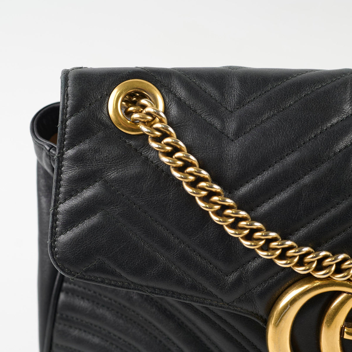 Gucci Marmont Shoulder Bag Large Black - photo 9