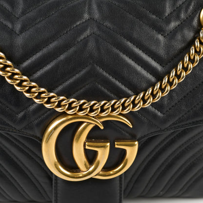 Gucci Marmont Shoulder Bag Large Black - photo 14