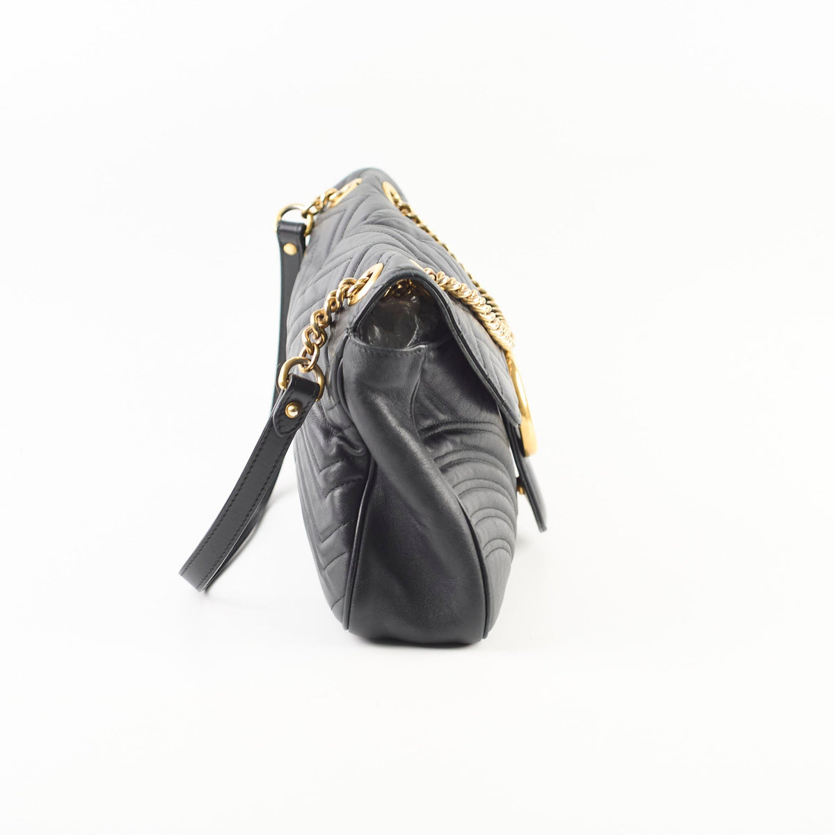 Gucci Marmont Shoulder Bag Large Black - photo 3