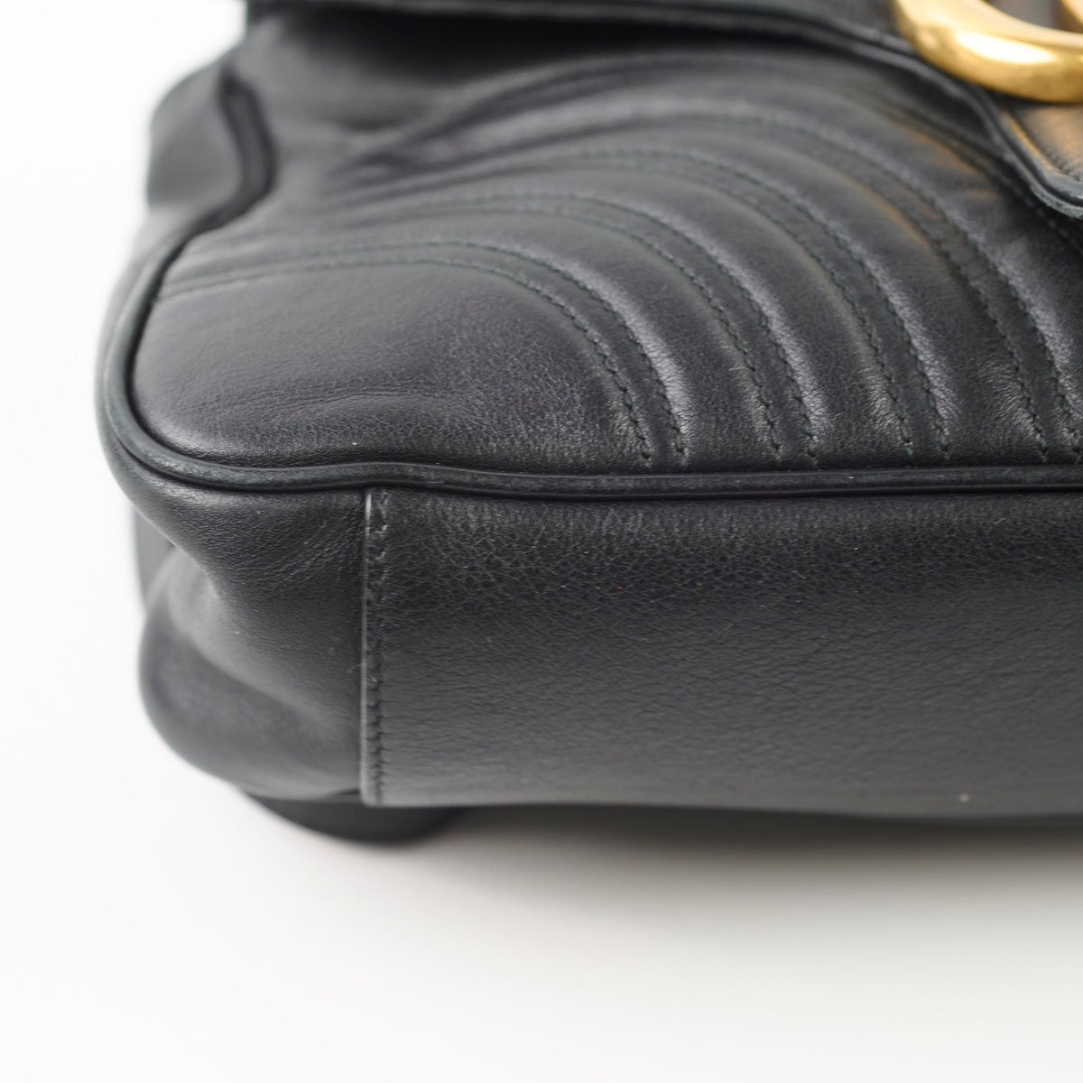 Gucci Marmont Shoulder Bag Large Black - photo 11