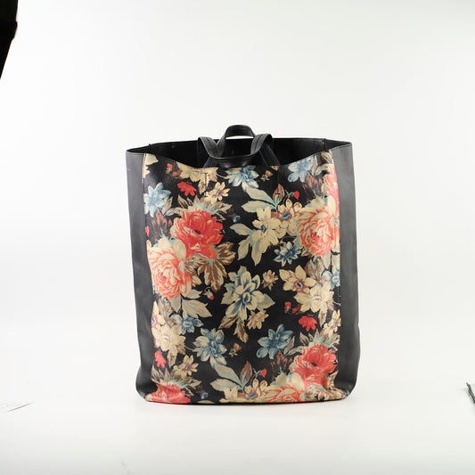 Celine Floral Vertical Cabas Tote - photo 2