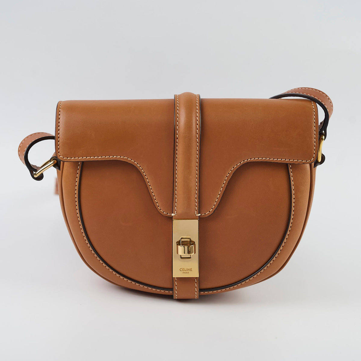 Celine Besace Small Tan Bag - photo 2