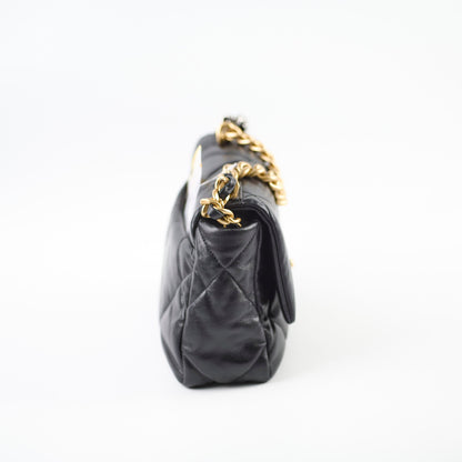 Chanel 19 Small Lambskin Black - photo 3