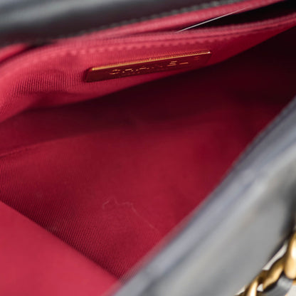 Chanel 19 Small Lambskin Black - photo 7