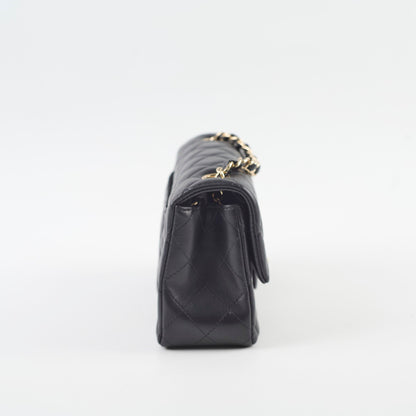 Chanel Mini Rectangular Lambskin Black Microchip 2022 - photo 3