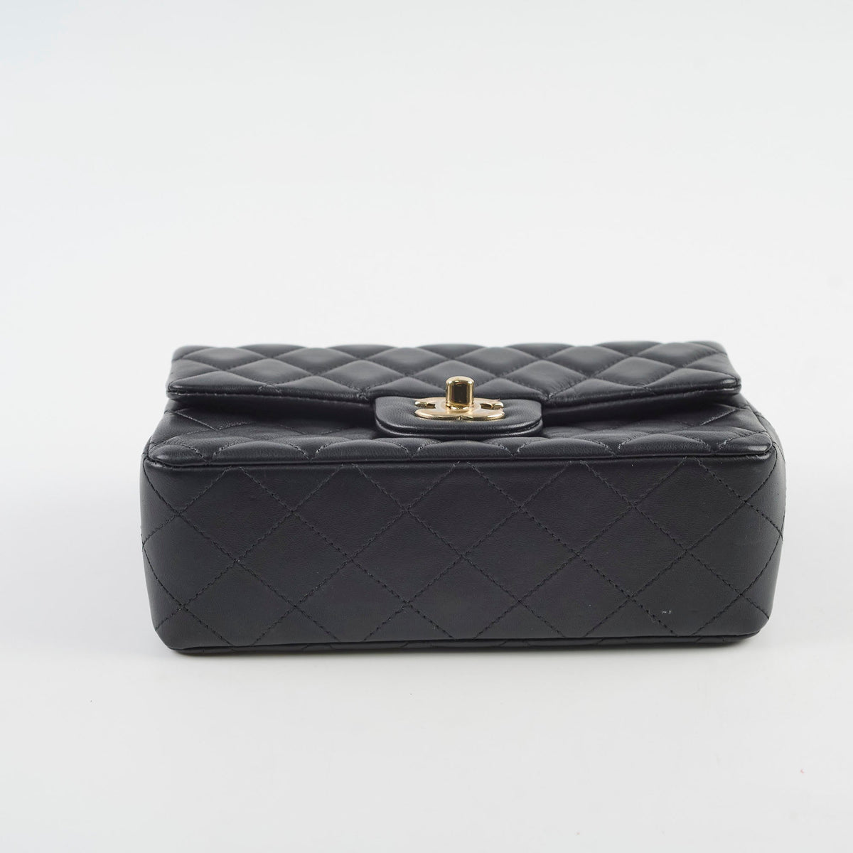 Chanel Mini Rectangular Lambskin Black Microchip 2022 - photo 4