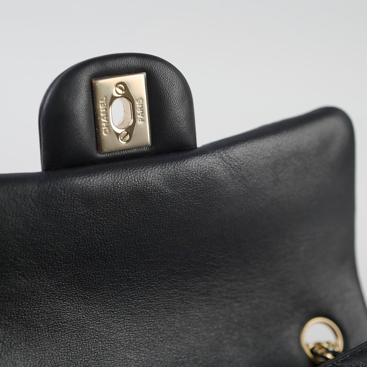 Chanel Mini Rectangular Lambskin Black Microchip 2022 - photo 9