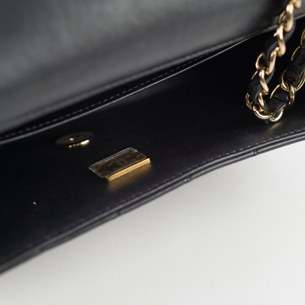 Chanel Mini Rectangular Lambskin Black Microchip 2022 - photo 6
