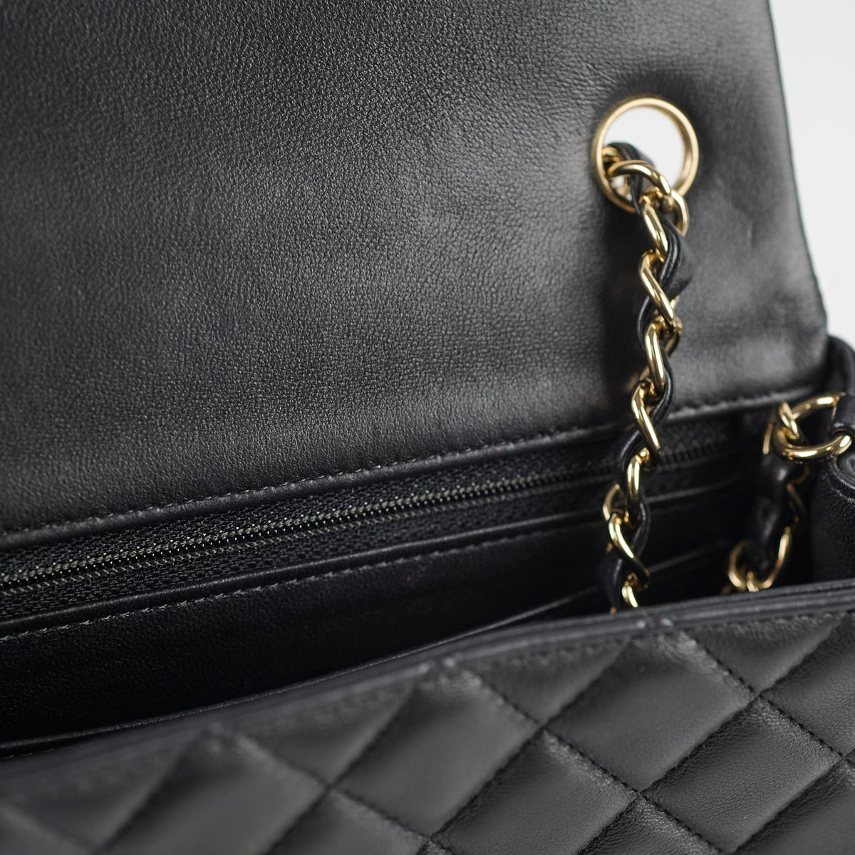 Chanel Mini Rectangular Lambskin Black Microchip 2022 - photo 5
