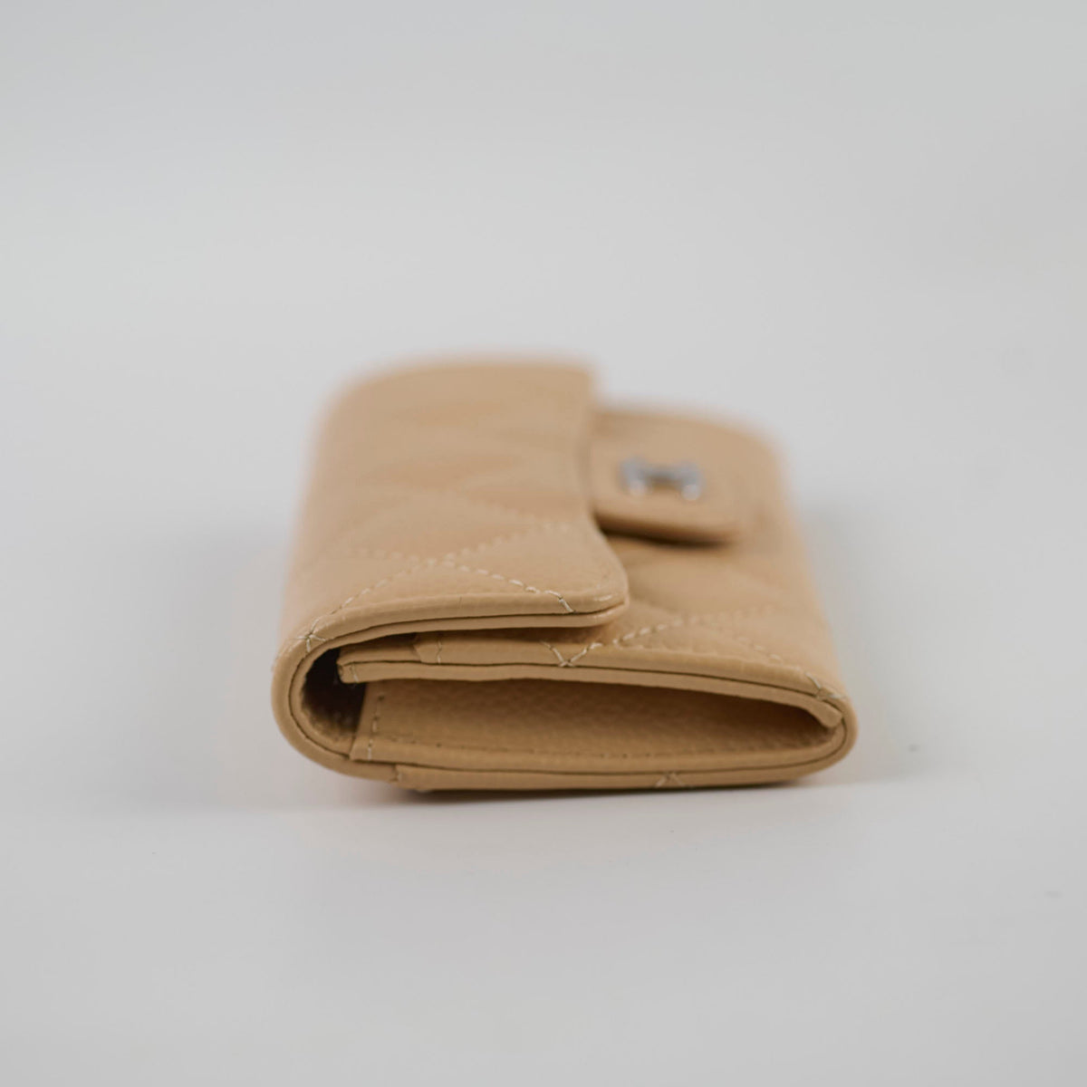 Chanel CC Caviar Beige Cardholder (Microchipped) - photo 3