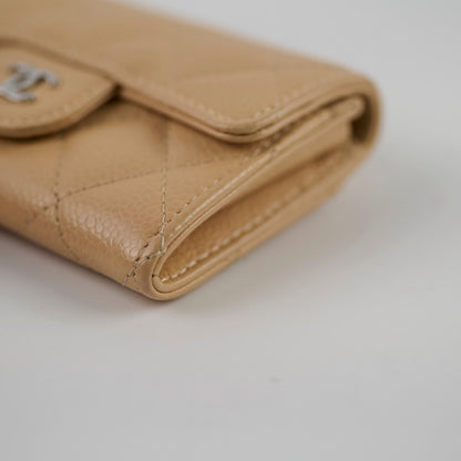 Chanel CC Caviar Beige Cardholder (Microchipped) - photo 10