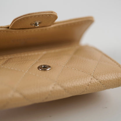 Chanel CC Caviar Beige Cardholder (Microchipped) - photo 8