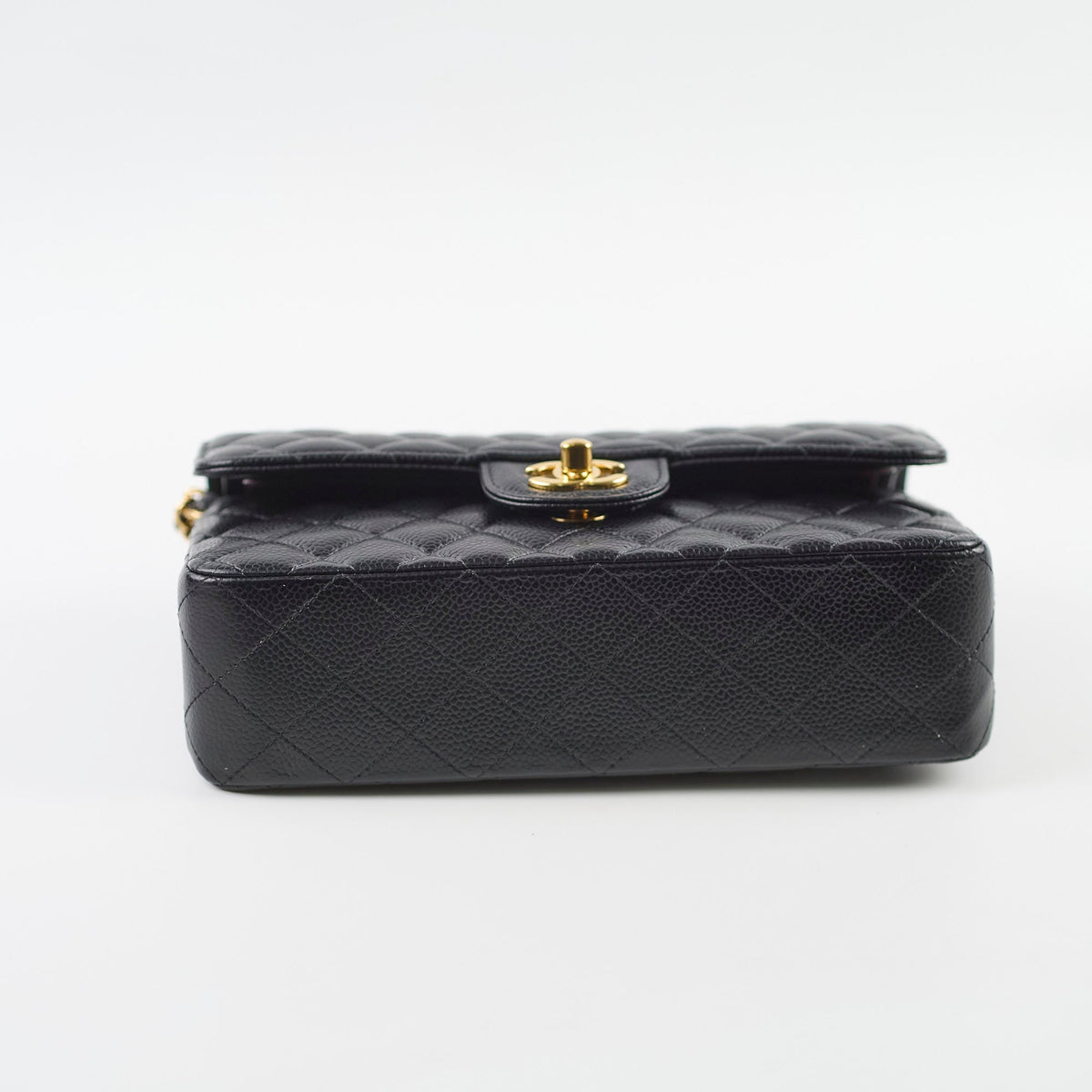Chanel Small Classic Flap Caviar Black (Microchipped) - photo 4