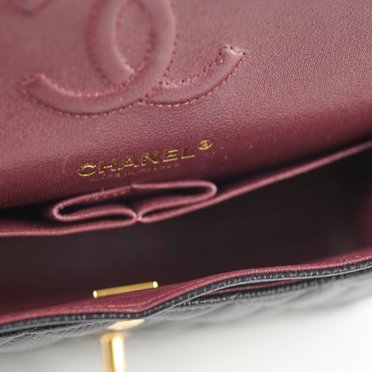 Chanel Small Classic Flap Caviar Black (Microchipped) - photo 5