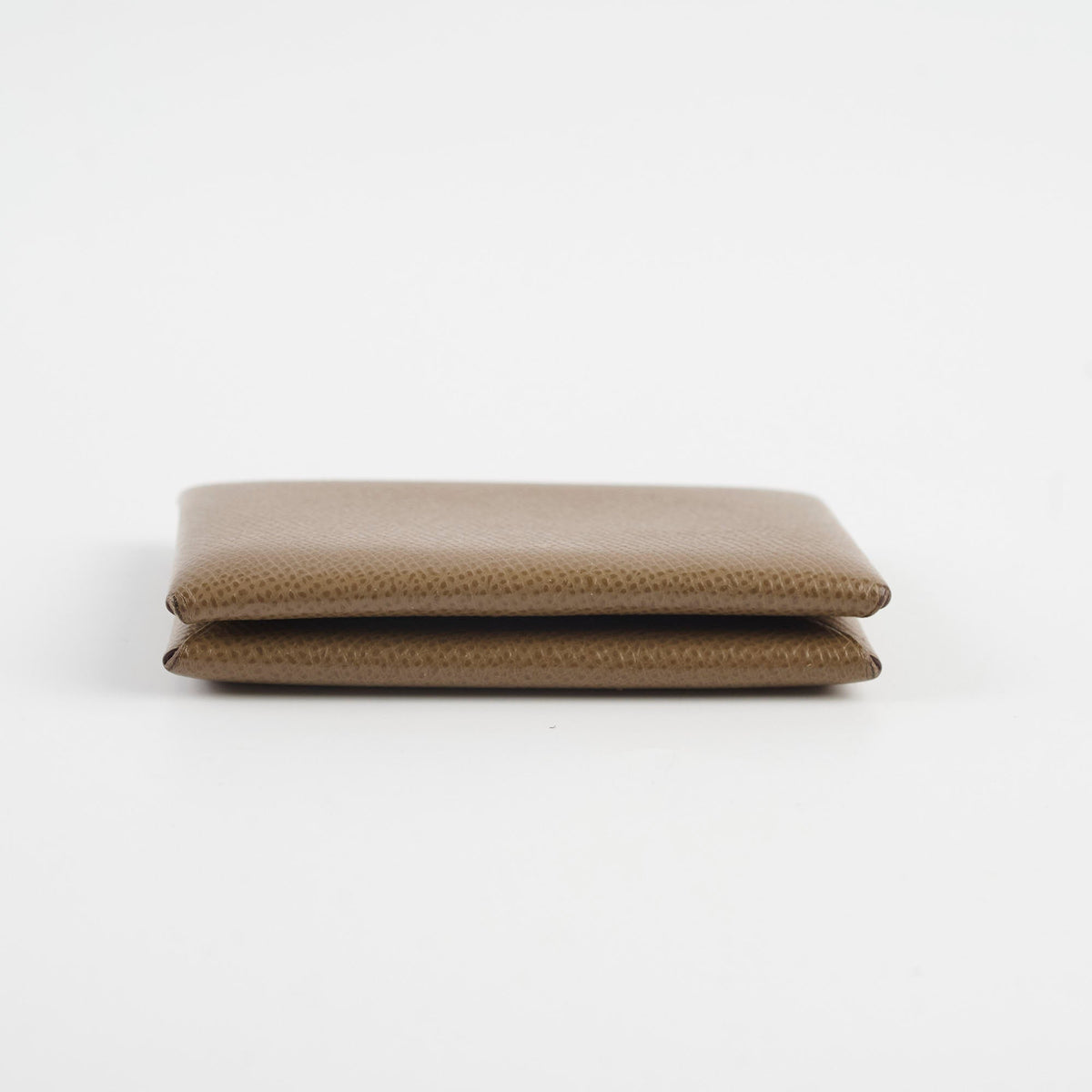 Hermes Calvi Cardholder Epsom Etoupe 2023 - photo 4