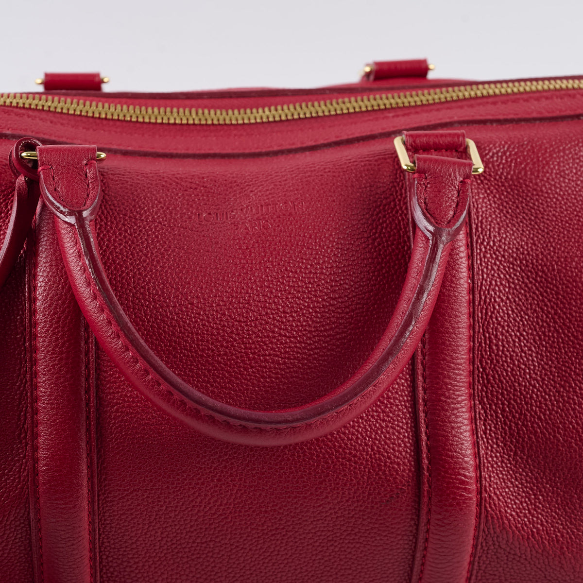 Louis Vuitton Sofia Coppola Bag 30 Red Leather - photo 11
