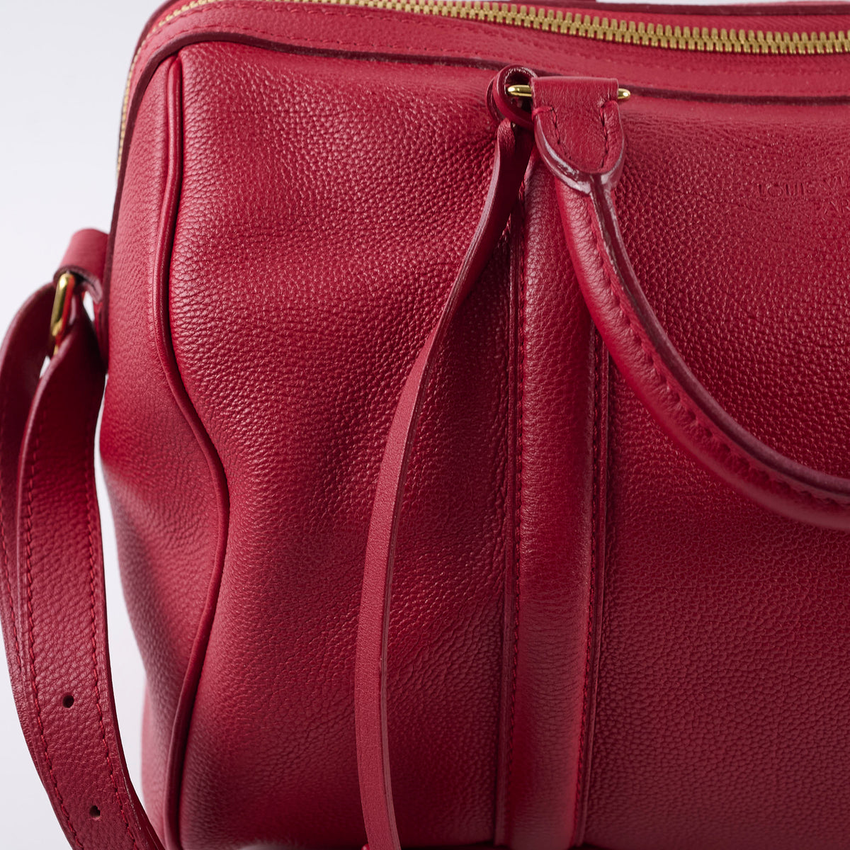 Louis Vuitton Sofia Coppola Bag 30 Red Leather - photo 8