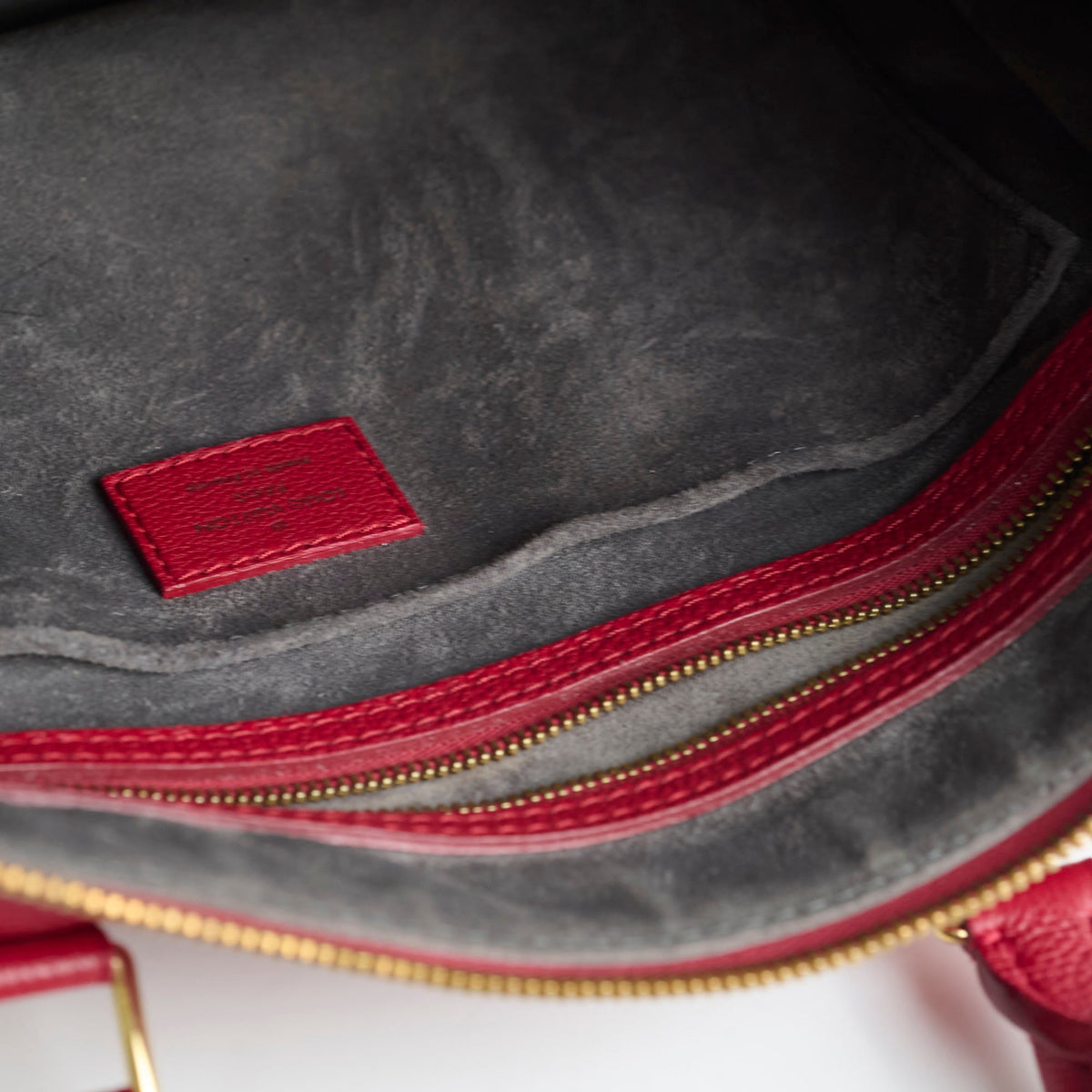 Louis Vuitton Sofia Coppola Bag 30 Red Leather - photo 7