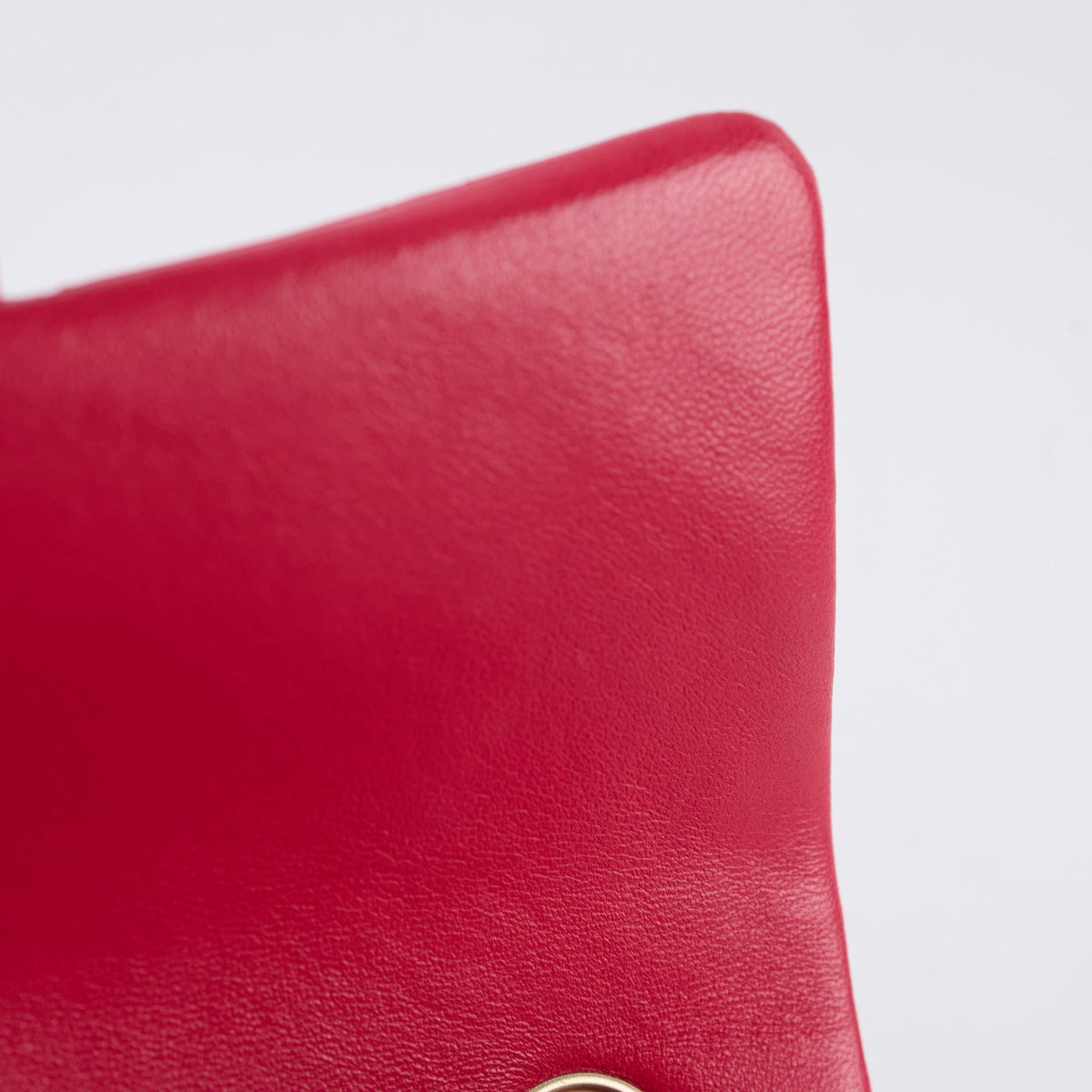 Chanel Mini Rectangular Lambskin LGHW Dark Pink Series 21 - photo 9