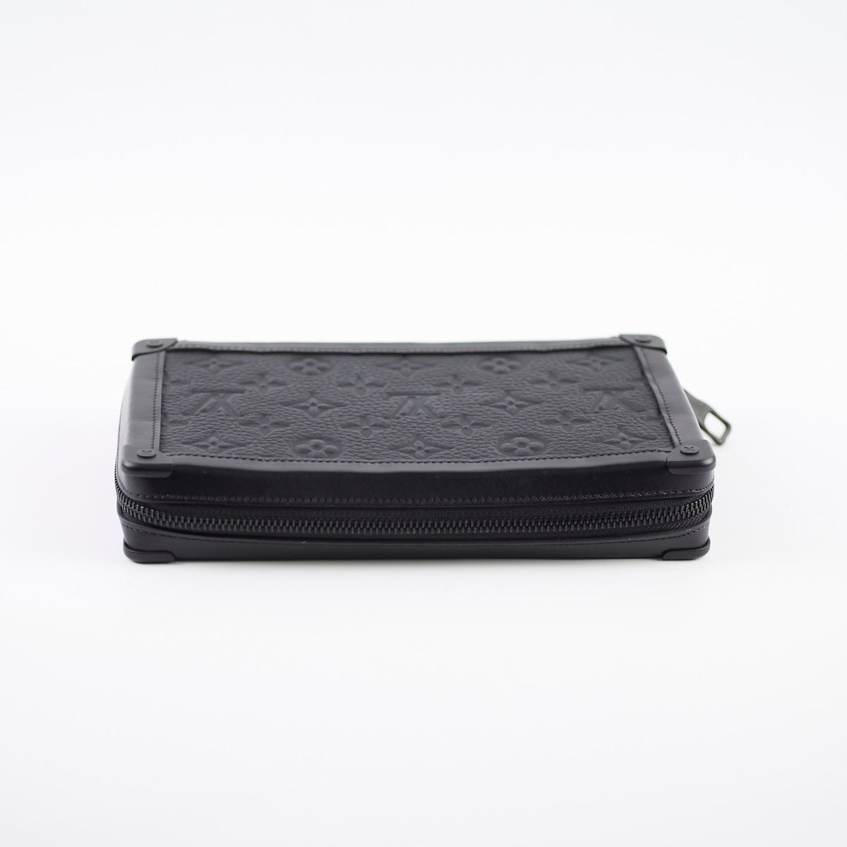 Louis Vuitton Soft Trunk Clutch Monogram Embossed Black - photo 3
