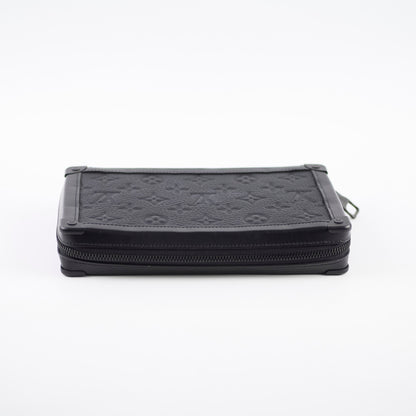 Louis Vuitton Soft Trunk Clutch Monogram Embossed Black - photo 3