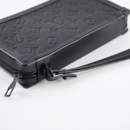 Louis Vuitton Soft Trunk Clutch Monogram Embossed Black - photo 7
