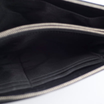 Chanel Double Zip Caviar Pouch Black SHW - photo 4